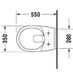 Fiche technique Cuvette suspendue Dune