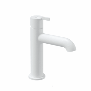 Mitigeur Lavabo Deante Silia 100 en blanc mat