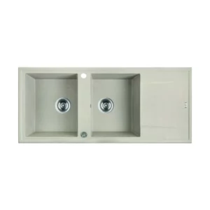 evier 2 bacs granit beige- laveo