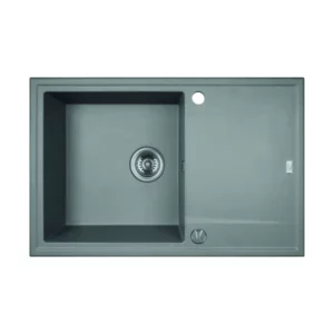 Évier cuisine simple bac avec égouttoir en Granit - Laveo