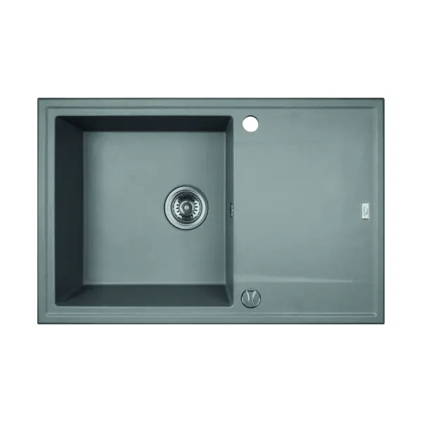 evier simple bac granit gris- laveo