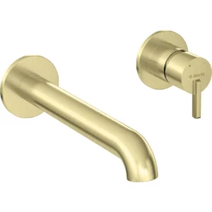 Mitigeur lavabo encastré or brossé – Deante Silia