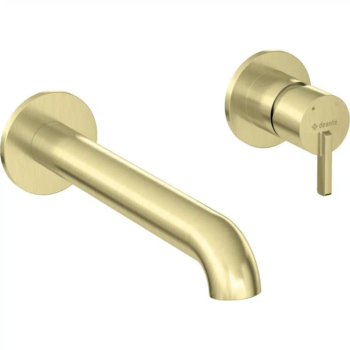 Mitigeur lavabo encastré or brossé – Deante Silia